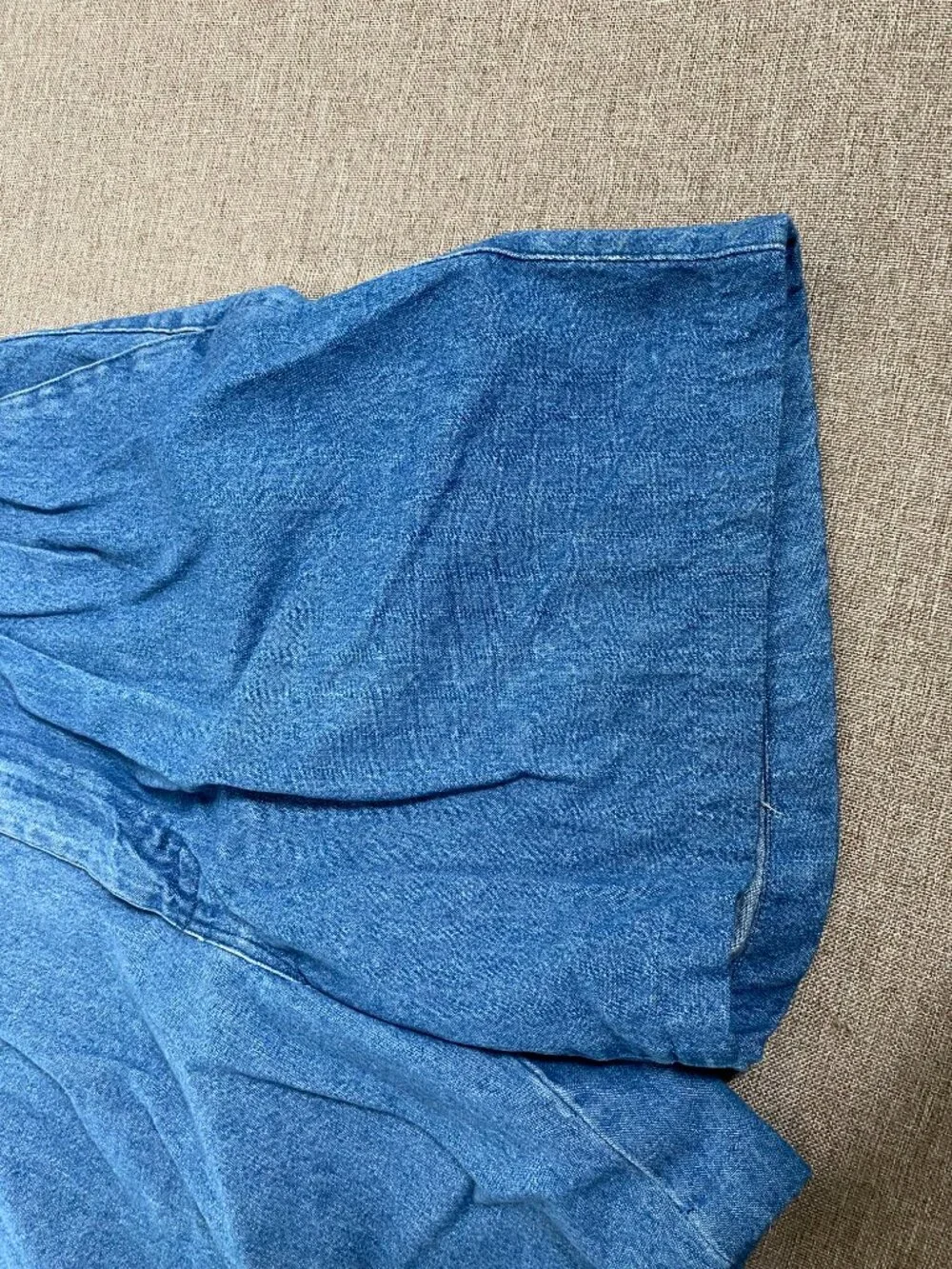 Timbercreek by Wrangler Denim Chino Shorts Men's 34 High Rise Blue Casual